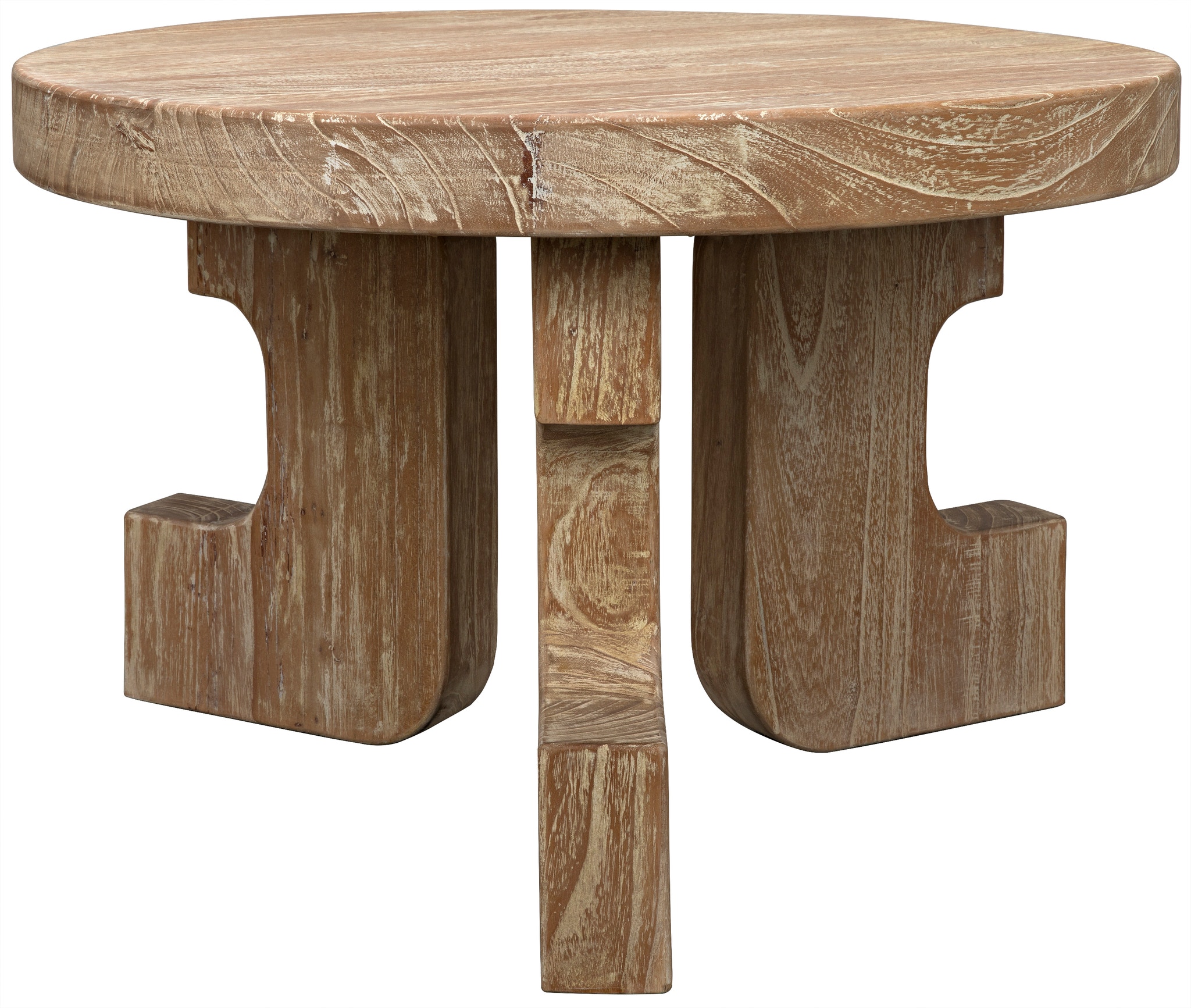 Noir Manchu Manchu Small Coffee Table Distressed Mindi